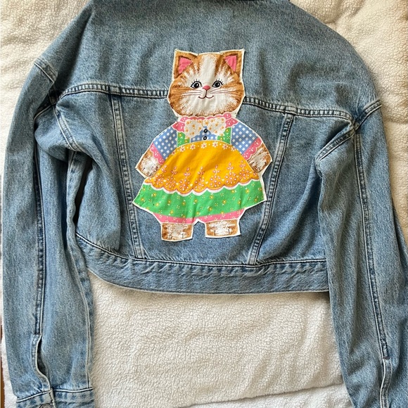 Cat Demin Jacket - Picture 7 of 11